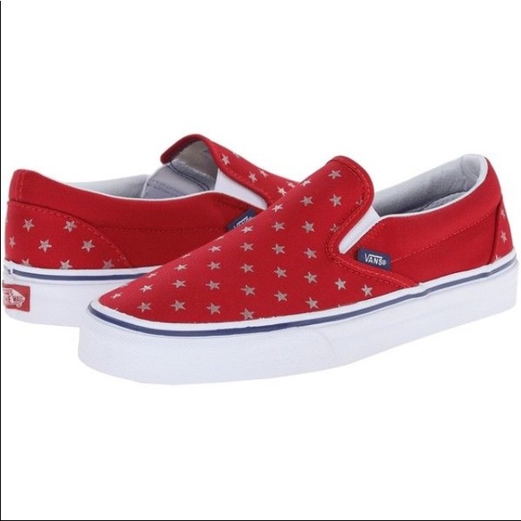 star slip on vans